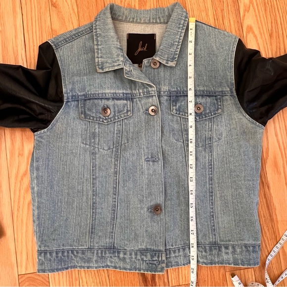 Jack Jean Jacket with Leather Arms - Picture 4 of 7